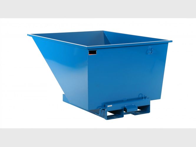 Hovedbilde Tippcontainer Standard 900L Blå