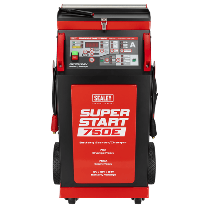 Hovedbilde 6/12//24V starthjelp / batterilader 750A Superstart750E