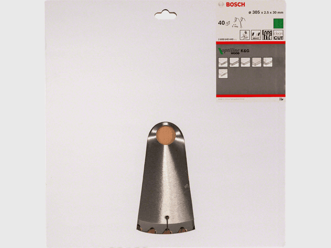Hovedbilde Bosch Sirkelsagblad Ø305x2,5x30MM 40T -5GR TRE