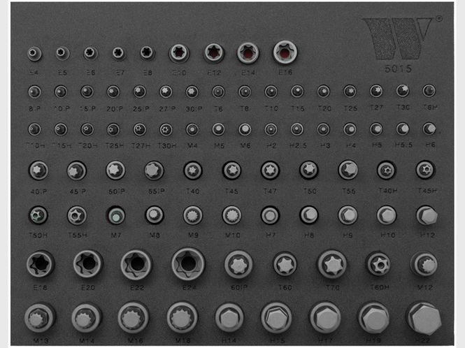 Hovedbilde 5015-WW Bits master sett 81 deler