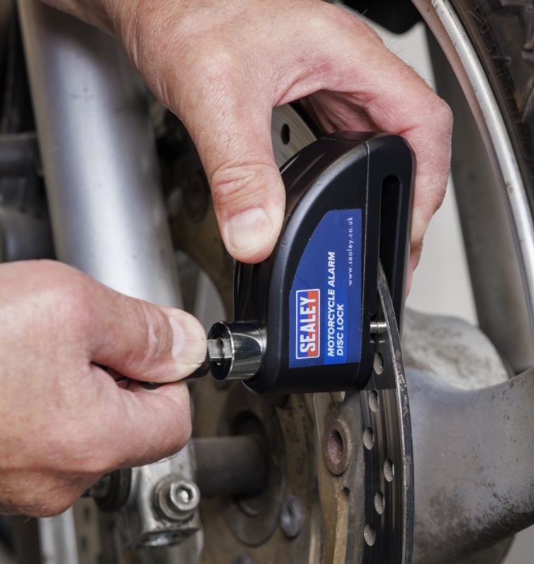 Motorsykkelalarm skivelås DL505