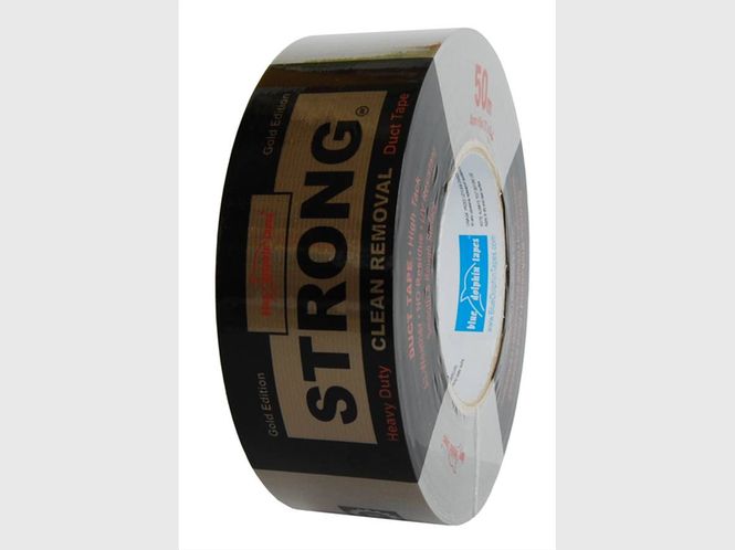 Hovedbilde Lerrettape premium Gold, all weather, enkel fjerning 48mm x 50m 03-6-01-EN