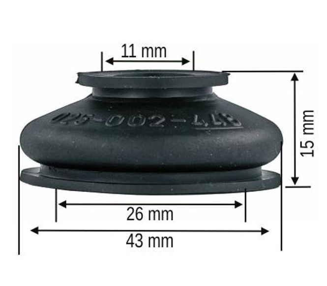 Hovedbilde Gummimansjett 43x15mm 10 stk 0448