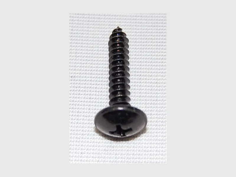Plateskruer sort med flatt hode 3,5x22 100stk 53522-100