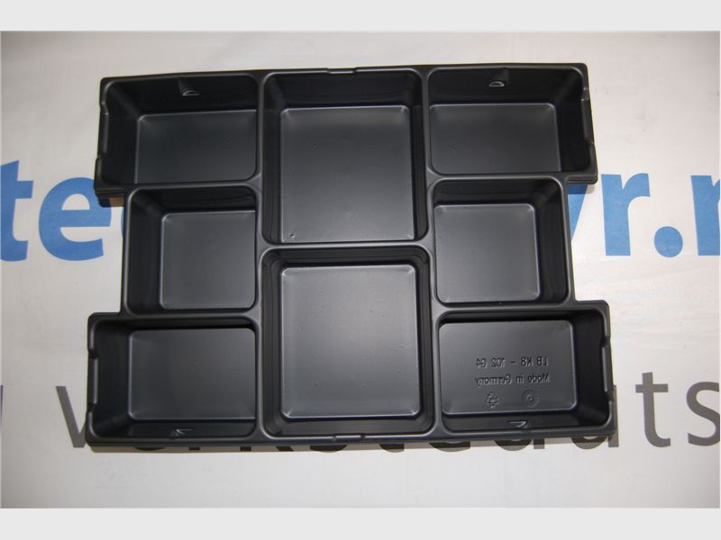 Innlegg til L-Boxx smådelsbrett med 8 rom 60x435x320 6000010969