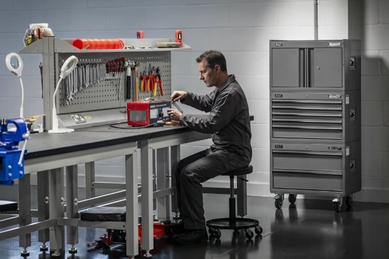 Verktøyvogn med 3 moduler APMSCCOMBO6