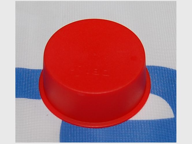 Bilde av Plastpropp Rød str.20,3-22,9mm. 10stk ...