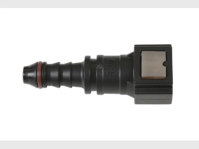 Hovedbilde Drivstoff hurtig kobling rett 6,3mm x 6mm 37212
