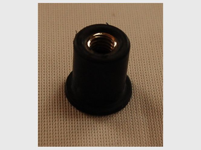 Hovedbilde Gjengeinnsats gummi M6 10stk 2584-10