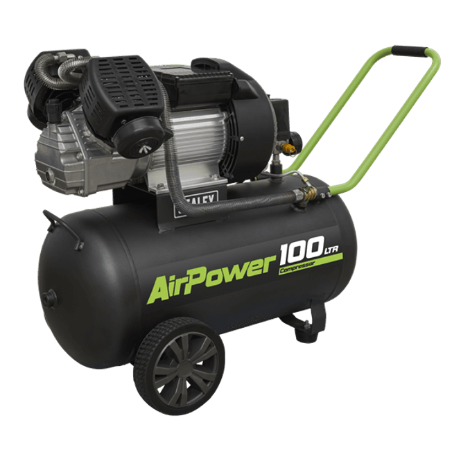 Hovedbilde Kompressor 100L V-Twin direkte drevet 3hp SAC10030VE