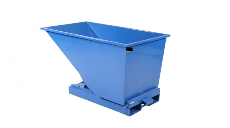 Tippcontainer Standard 600L Blå