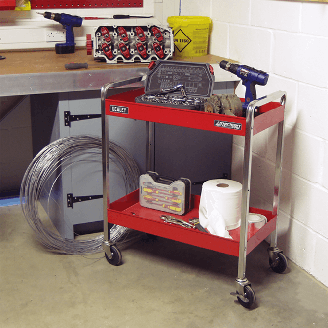 Hovedbilde Trillebord med 2 hyller CX102