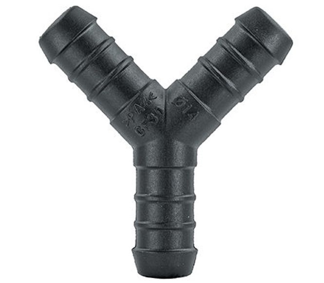Hovedbilde 708A Slangeskjøt Y Skjøt 14x14x14mm 10stk