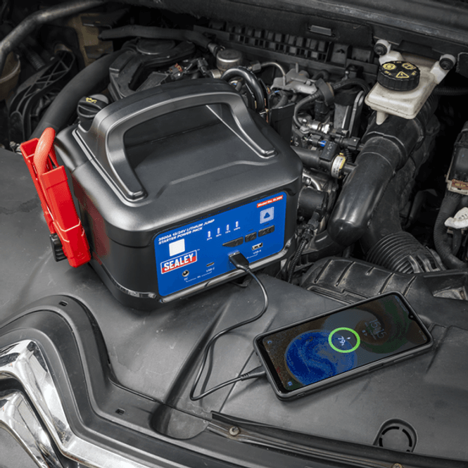 Hovedbilde 3500A 12/24V Lithium startbooster / starthjelp SL36S
