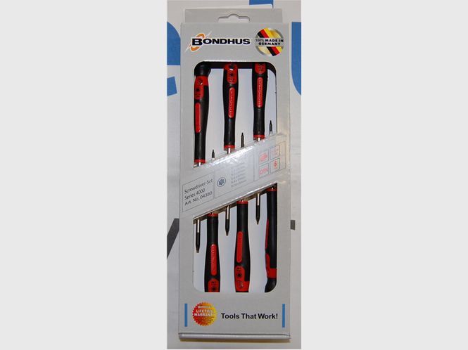 Hovedbilde Skruetrekkersett 6dl Torx TX3-4-5-6-8-10 PrecisionGrip