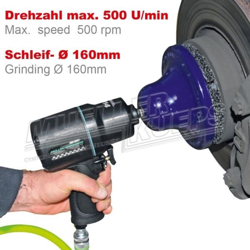 433 500 Hjul nav sliper type 1 med 1/2