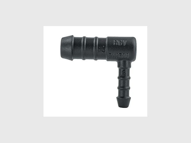 Hovedbilde 706D Slangeskjøt L Skjøt 12x6mm 10stk