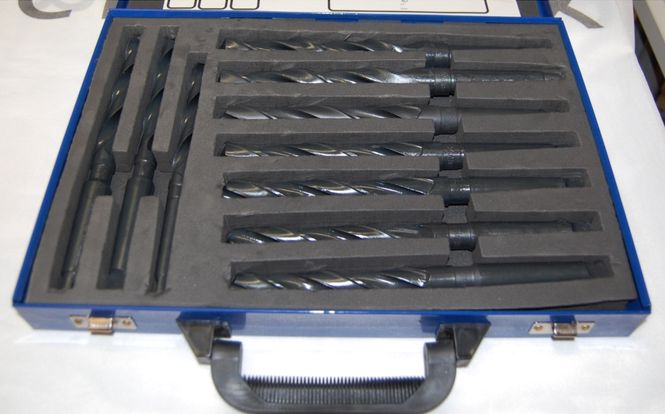 Hovedbilde Borsett 14-23mm HSS-R m/Morsekon i metallkoffert