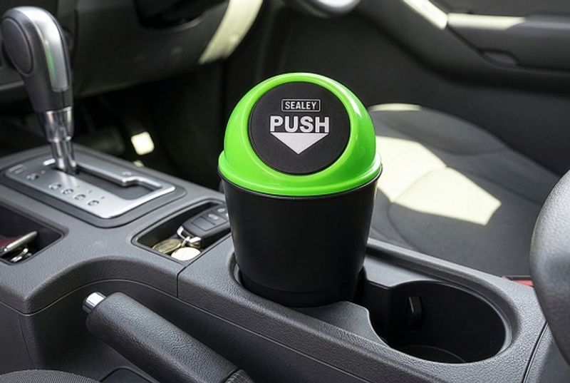 Søppeldunk for koppholder i bilen. VS09 1stk