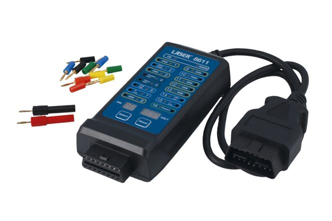 Hovedbilde OBD Breakout Box og signaldetektor 8611