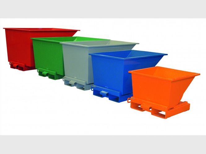 Hovedbilde Tippcontainer Standard 1100L Blå