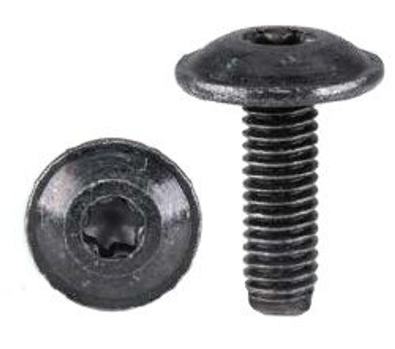 493 Skruer Torx hode med skive M6x18 10stk