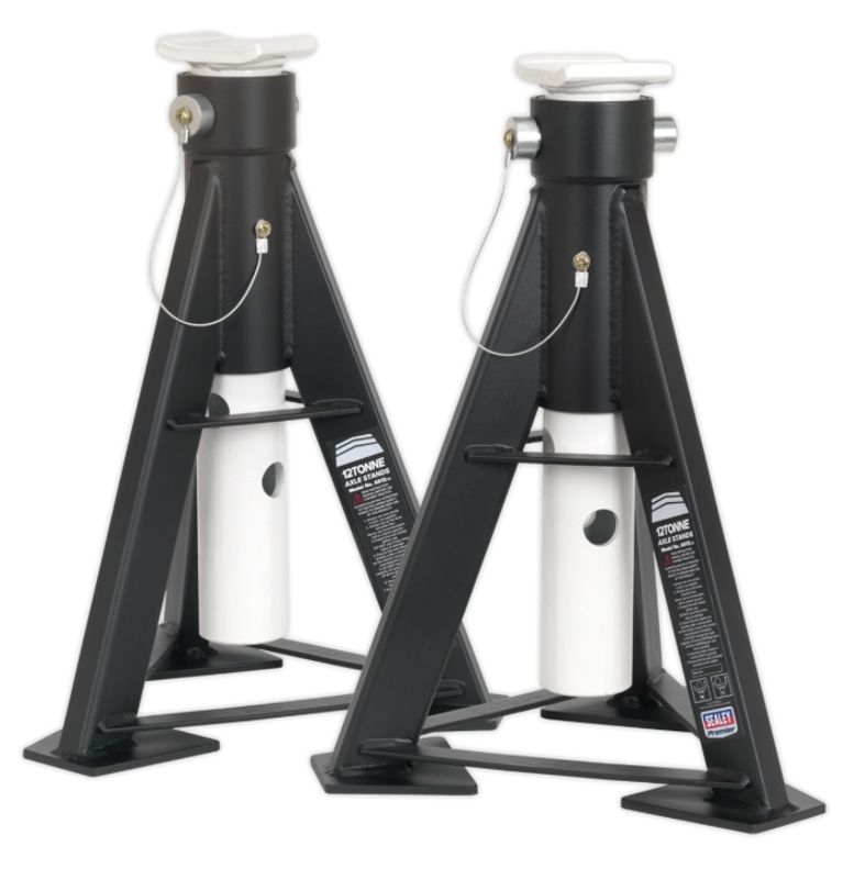 Støttebukker (Par) 12 tonn kapasitet pr. bukk. AS12