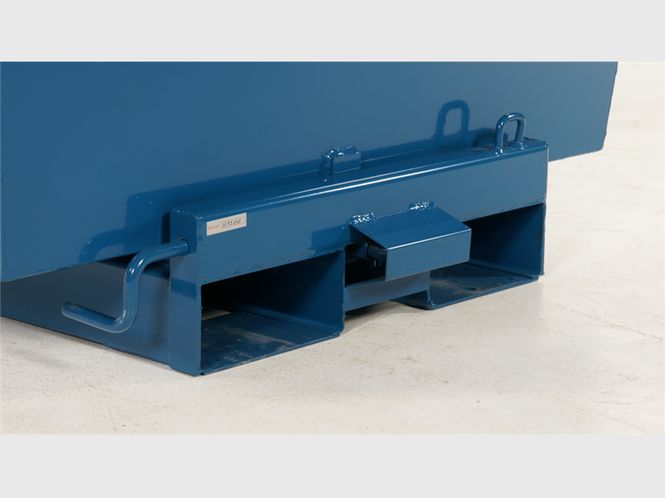 Hovedbilde Tippcontainer Standard 900L Blå