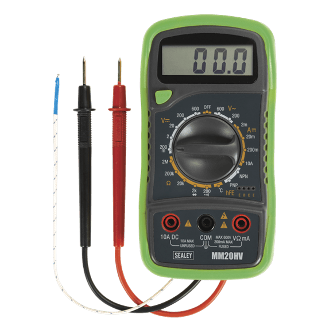 Hovedbilde Digitalt multimeter med 8 funksjoner MM20HV