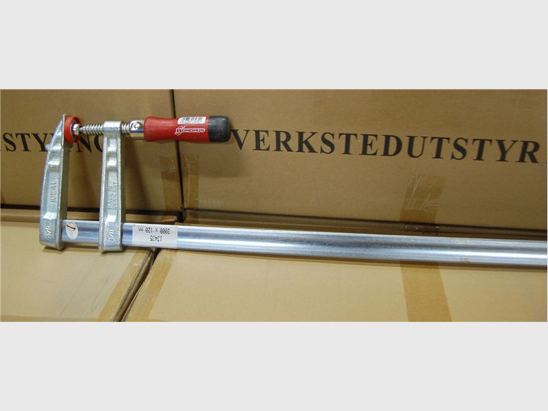 Skruetvinge IDEAL 2000x120 Zink plated profil 35x11